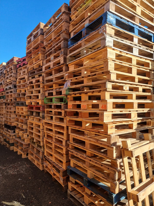 Wood Pallets 1200 x 1000 double entry